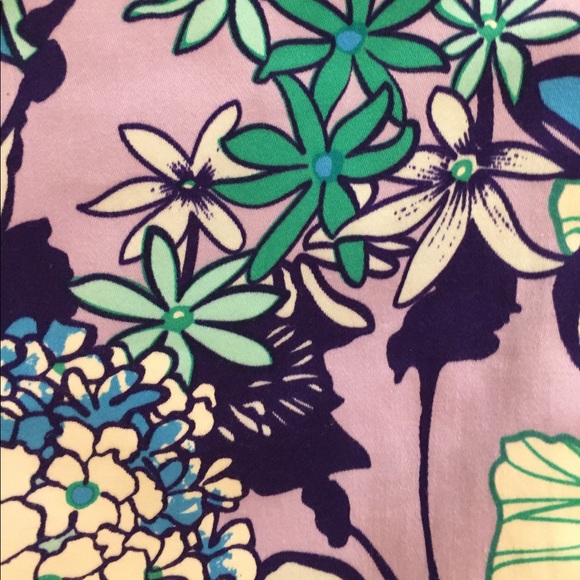 Old TIBI! Strapless dress w boning and tropical tiki - Picture 3 of 6